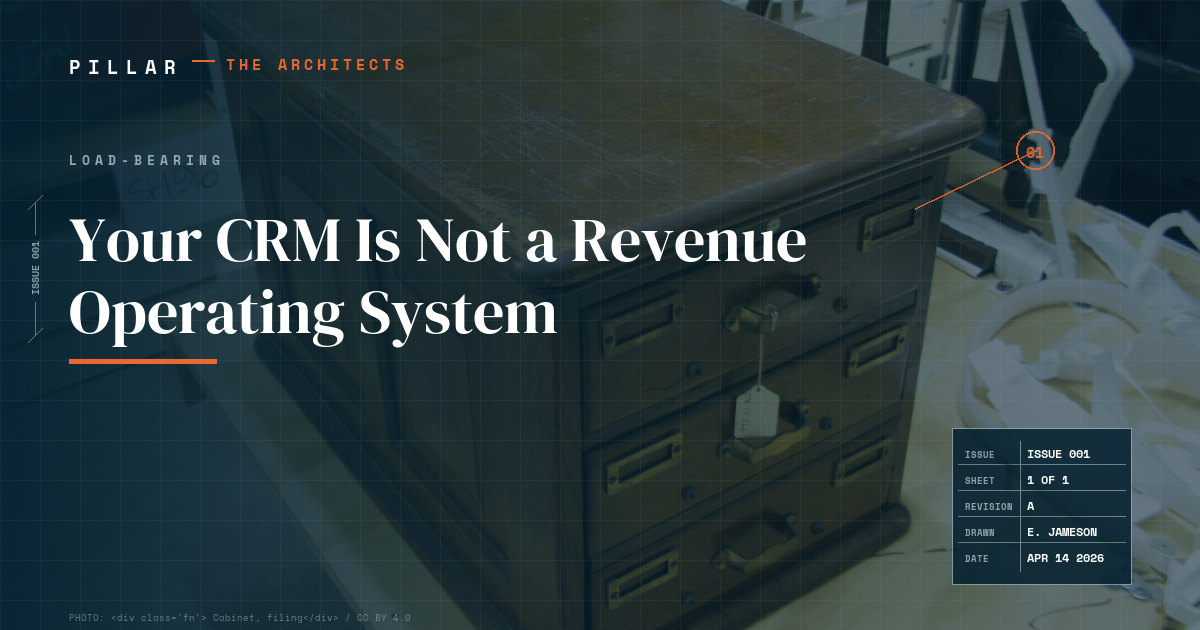 Your CRM Is Not a Revenue Operating System