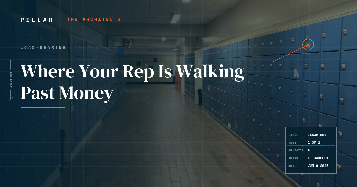 Where Your Rep Is Walking Past Money