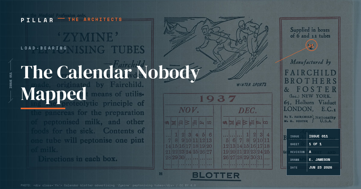 The Calendar Nobody Mapped