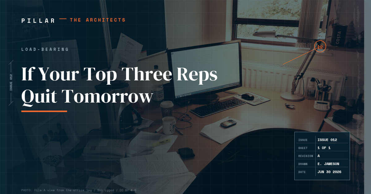 If Your Top Three Reps Quit Tomorrow